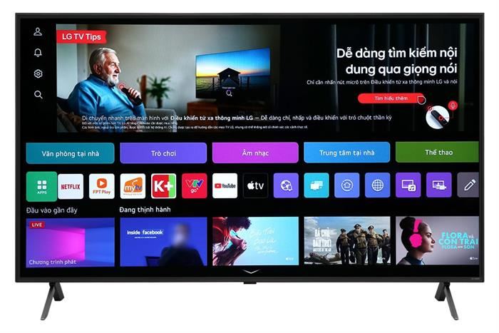 Smart Tivi QNED LG AI 4K 55 inch 55QNED80TSA - Ảnh 2