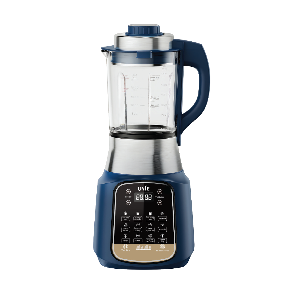 Máy làm sữa hạt UNIE VX dung tích 1.75L, 14 chức năng nấu