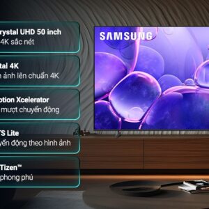 Smart Tivi Crystal UHD Samsung 4K 50 inch UA50U8500F