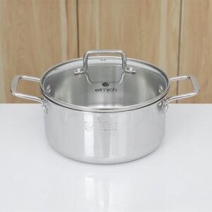 Bộ 3 nồi inox 3 lớp nguyên khối nắp kính Elmich Trimax XR EL-3843 - Copy 7