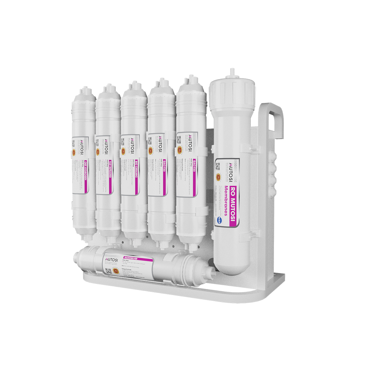 Máy lọc nước để gầm 10 lõi Mutosi MP-U1368 - Ảnh 4