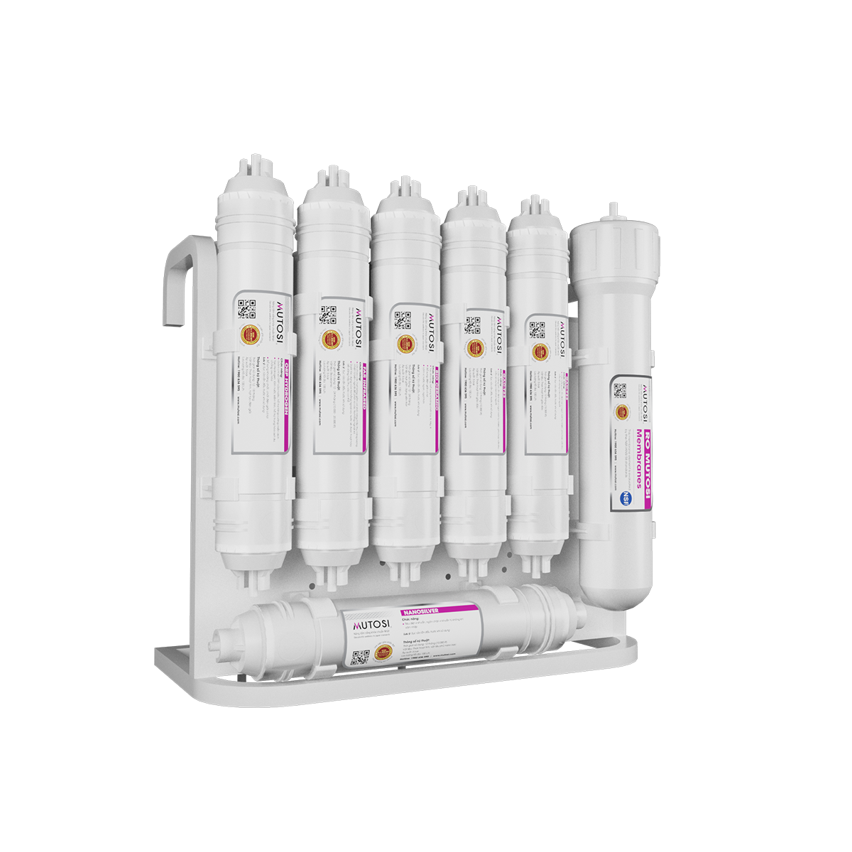Máy lọc nước để gầm 10 lõi Mutosi MP-U1368 - Ảnh 2