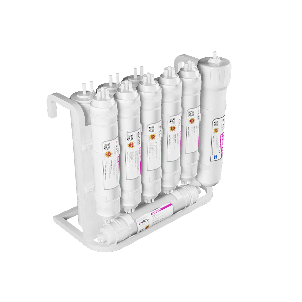Máy lọc nước để gầm 10 lõi Mutosi MP-U1368 - Ảnh 3
