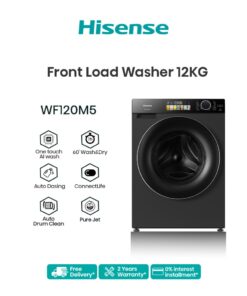 Máy giặt cửa trước Hisense inverter 12kg