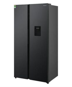 Alternative view of Tủ lạnh Hisense Inverter 550 lít Side By Side RS708N4EBND