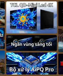 Alternative view of Google tivi TCL QD-Mini Led 4K 65 inch 2026 (65P8LS)