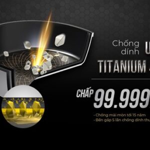 CHẢO CHỐNG DÍNH ULTRA TITANIUM SUNHOUSE ST30B