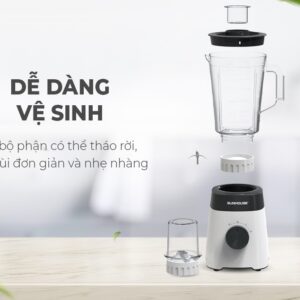 Alternative view of MÁY XAY SINH TỐ ĐA NĂNG SUNHOUSE SHD5114