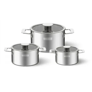 Bộ nồi Inox liền khối Elmich Hera EL8130IN size 16, 20, 22cm