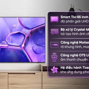 Smart Tivi Crystal UHD Samsung 4K 65 inch UA65U8500F