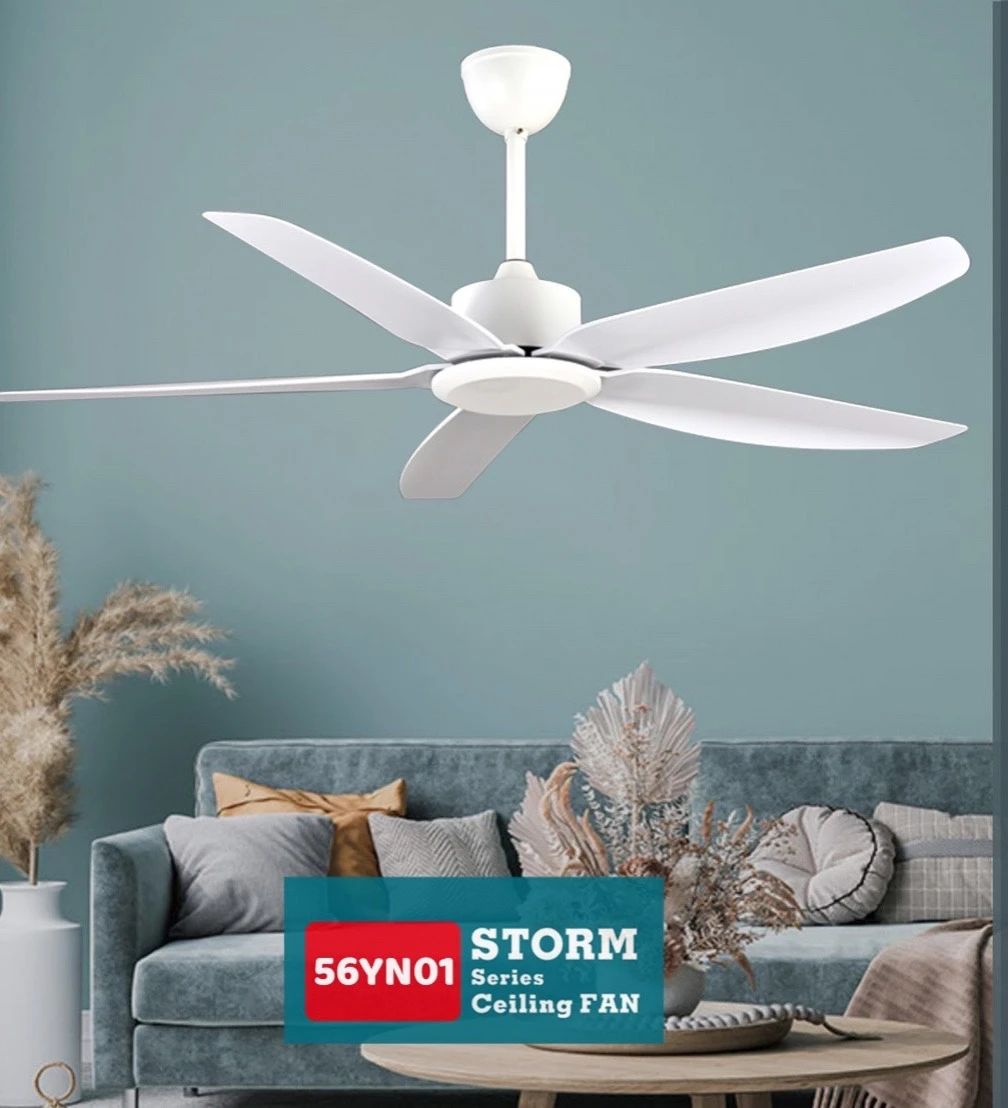 Quạt trần TCL 5 cánh TCL56-YN01(W) 50W màu trắng - Ảnh 2