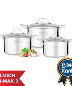 Nồi inox cao cấp 3 lớp đáy liền Tri-Max 16cm 2353731