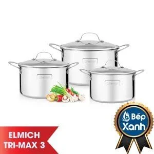 Nồi inox cao cấp 3 lớp đáy liền Tri-Max 16cm 2353731