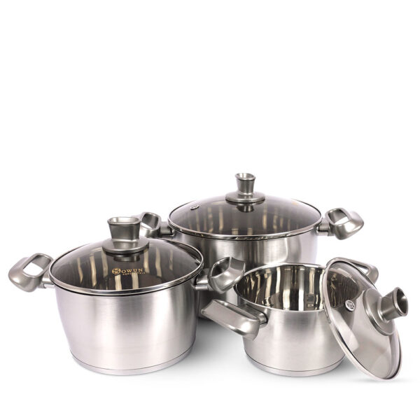 Bộ nồi inox Sowun SW323 3 chiếc