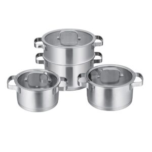 Bộ nồi inox 3 chiếc Rapido RK182024S