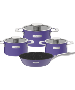 Bộ nồi Inox liền khối Elmich Hera size 16,20,22 chảo 26cm