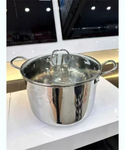Nồi Inox FiveStars FPN30003, inox 304, 03 lớp nguyên khối, 30cm, nắp kính
