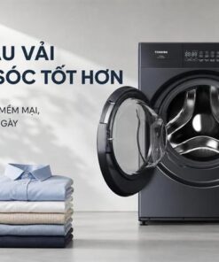 Máy giặt sấy Toshiba Inverter giặt 15 kg - sấy 9 kg TWD-T35BP160MWV(MG)