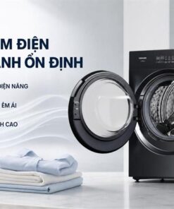 Máy giặt sấy Toshiba Inverter giặt 15 kg - sấy 9 kg TWD-T35BP160MWV(MG) - Ảnh 3