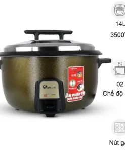Nồi cơm điện công nghiệp Sowun SW 6922 (14 lít)