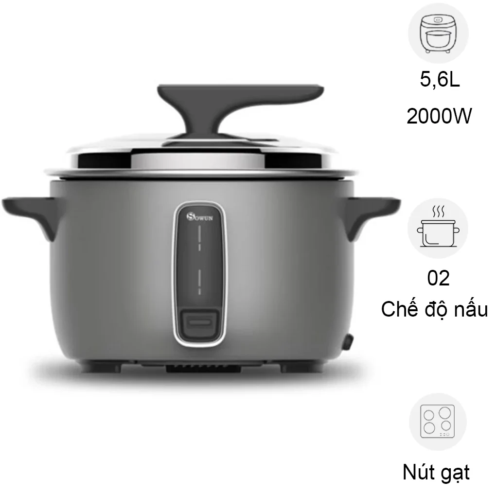 Nồi Cơm Điện Sowun SW 6956 5.6 Lít