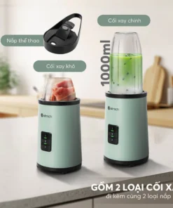 mall inline badgeMáy Xay Sinh Tố Elmich BLE-8718 Công Suất 700W, Đi Kèm Nhiều Phụ Kiện - Hàng chính hãng - JoyMall