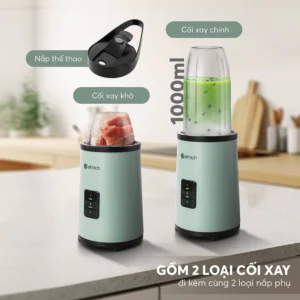 mall inline badgeMáy Xay Sinh Tố Elmich BLE-8718 Công Suất 700W, Đi Kèm Nhiều Phụ Kiện - Hàng chính hãng - JoyMall