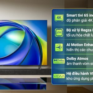 Smart Tivi Toshiba AI 4K 65 inch 65C350RP
