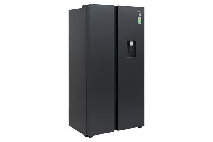 Tủ lạnh Aqua Inverter 569 lít Side By Side AQR-S633XA(WSL) - Ảnh 2