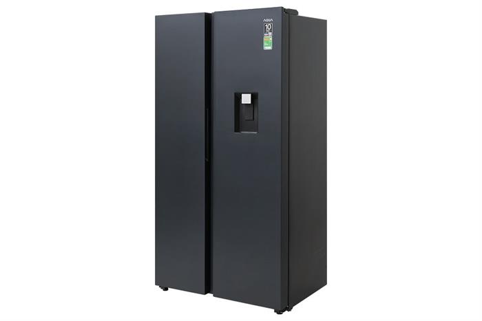 Tủ lạnh Aqua Inverter 569 lít Side By Side AQR-S633XA(WSL) - Ảnh 3