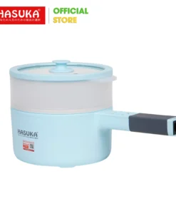 NỒI LẨU ĐIỆN MINI ĐA NĂNG HASUKA HSK-555 (Xanh)