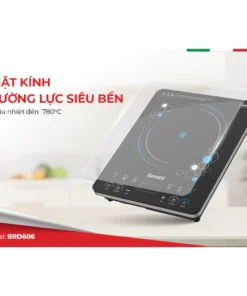 Bếp hồng ngoại cảm ứng Baretti BRD606 2000w không kén nồi