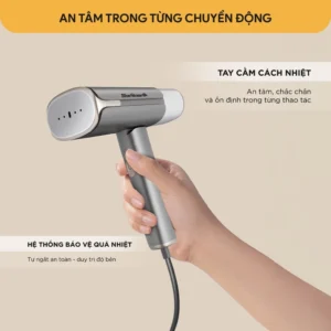 Alternative view of Bàn Ủi Hơi Nước Cầm Tay BlueStone GSB-4018 - Công Suất 1200W, Bình Nước 150ml - Làm Phẳng Quần Áo Nhanh, Chính Hãng