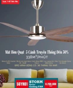 Quạt trần TCL - 56YN01