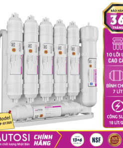 Máy lọc nước Mutosi MP-U1368 - 10 Lõi Để Gầm