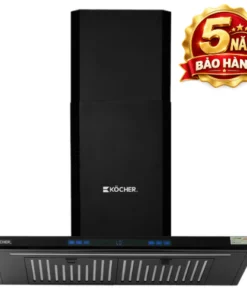 Máy hút mùi Kocher LUVIA BLACK chữ T 70cm 1150m3/1h màu đen