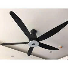 Quạt trần Panasonic 5 cánh F-60XDN 37W động cơ DC màu đen
