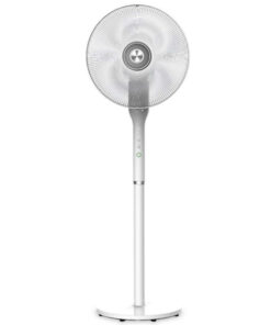 Quạt cây Kangaroo KG728 5 cánh 65W xoay 360 độ màu trắng có điều khiển từ xa