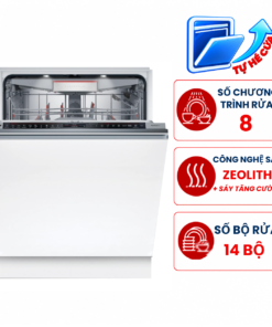 Máy rửa bát âm tủ Bosch SMD8TCX04E Serie 8