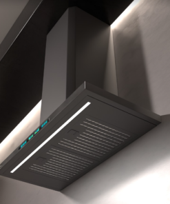Máy hút mùi Kocher LUVIA ELITE chữ T 70cm công suất 1150m3/1h màu đen xám - Ảnh 4