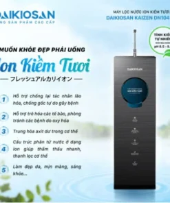 Máy lọc nước kiềm tươi Daikiosan DN104 7 cấp lọc 1 vòi